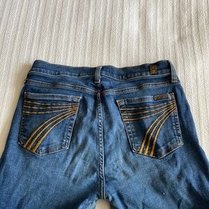 Seven for all mankind dojo, trouser, jeans, dark wash, size 29